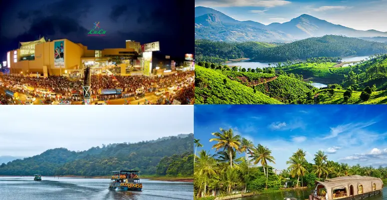 Kerala 5Night/6Days (Cochin, Munnar, Thekkady, Alleppey) April