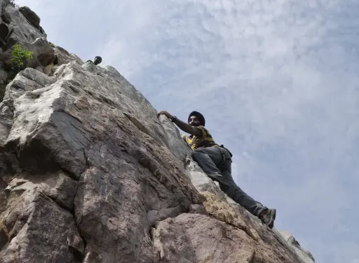Rock Climbing Gwalior Fort