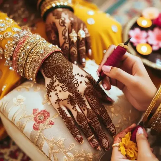 Mehendi Person 