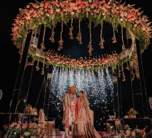 Stage for Bride and Groom